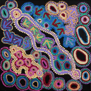 Yankirri Jukurrpa (Emu Dreaming) - Ngarlikirlangu by Lee Nangala Gallagher