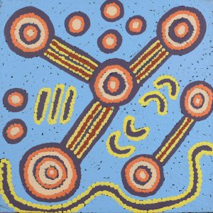 Yurrampi Jukurrpa (Honey Ant Dreaming) by Colin Jakamarra Gibson