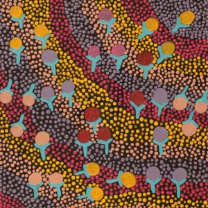 Wanakiji Jukurrpa (Bush Tomato Dreaming) by Charlene Napanangka Marshall