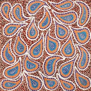 Kaliny-kalinypa / Ultukunpa Jukurrpa  -  Honey Grevillea Dreaming by Brenda Armstrong