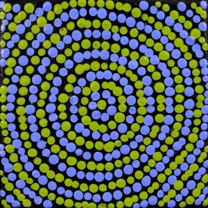 Jintiparnta Jukurrpa (Desert Truffle Dreaming) - Mina Mina by Warlukurlangu Artists