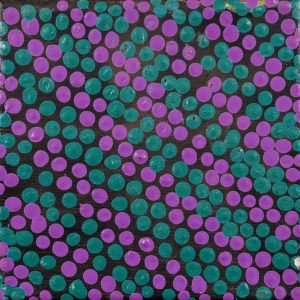 Pamapardu Jukurrpa (Flying Ant Dreaming)  - Warntungurru by Warlukurlangu Artists
