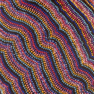 Ngapa Jukurrpa (Water Dreaming)  -  Puyurru by Patsy Nangala Robertson