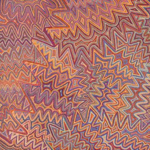 Pikilyi Jukurrpa (Vaughan Springs Dreaming) by Selina Napanangka Fisher