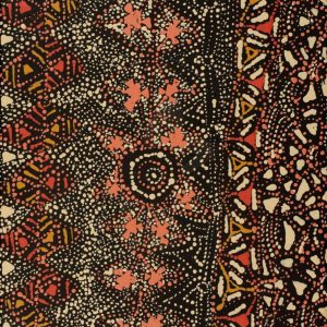 Lukarrara Jukurrpa (Desert Fringe-rush Seed Dreaming) by Hilda Nakamarra Rogers