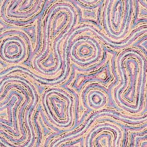 Mina Mina Jukurrpa (Mina Mina Dreaming) by Sarah Napaljarri Sims