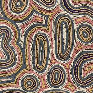 Mina Mina Jukurrpa (Mina Mina Dreaming) by Sarah Napaljarri Sims