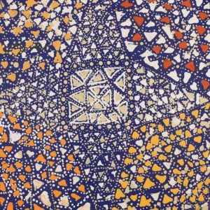 Lukarrara Jukurrpa (Desert Fringe-rush Seed Dreaming) by Hilda Nakamarra Rogers