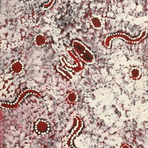 Watiya-warnu Jukurrpa (Seed Dreaming) by Katrina Nampijinpa Brown