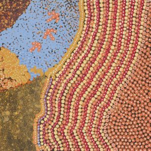 Yankirri Jukurrpa (Emu Dreaming) - Ngarlikirlangu by Lloyd Jampijinpa Brown