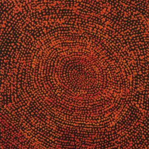 Ngapa Jukurrpa (Water Dreaming)  -  Puyurru by Sarah Napurrurla Leo