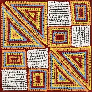 Ngurlu Jukurrpa (Native Seed Dreaming) by Geraldine Napurrurla Wilson