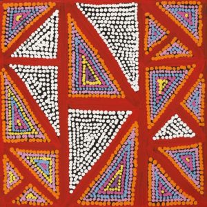 Yawakiyi Jukurrpa (Native Currant Dreaming) by Geraldine Napurrurla Wilson