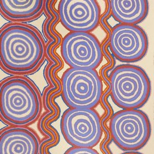 Warna Jukurrpa (Snake Dreaming) by Roschelle Nampijinpa Major