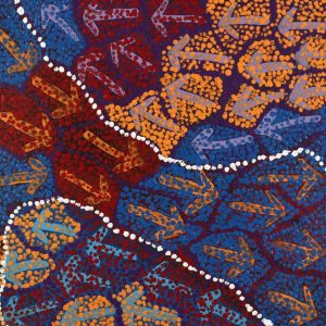 Yankirri Jukurrpa (Emu Dreaming) - Ngarlikirlangu by Ricardo Jampijinpa Gallagher