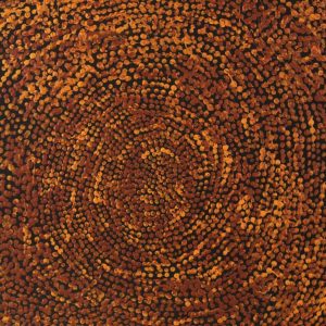 Ngapa Jukurrpa (Water Dreaming)  -  Puyurru by Sarah Napurrurla Leo