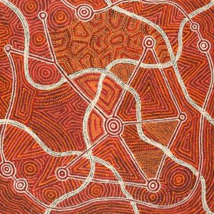 Napaljarri-warnu Jukurrpa (Seven Sisters Dreaming) by Shanna Napanangka Williams