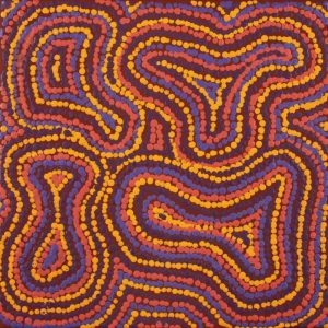 Mina Mina Jukurrpa (Mina Mina Dreaming) by Virginia Napaljarri Sims