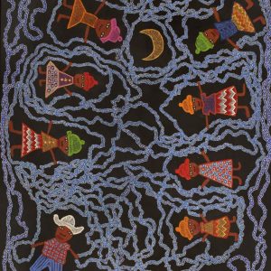 Napaljarri-warnu Jukurrpa (Seven Sisters Dreaming) by Geraldine Napangardi Granites