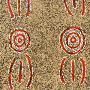 Warna Jukurrpa (Snake Dreaming) by Leston Japaljarri Spencer