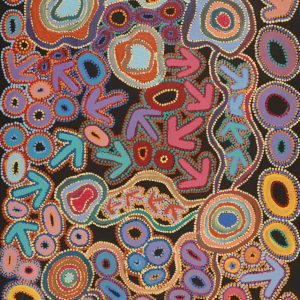 Yankirri Jukurrpa (Emu Dreaming) - Ngarlikirlangu by Lee Nangala Gallagher