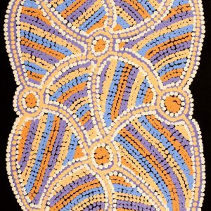 Wirnpa Jukurrpa (Lightning Dreaming) by Sabrina Nungarrayi Gibson