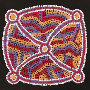 Wirnpa Jukurrpa (Lightning Dreaming) by Sabrina Nungarrayi Gibson