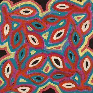 Purrpalanji (Skinny Bush Banana) Jukurrpa by Juliette Nampijinpa Brown