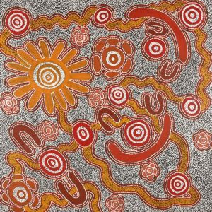 Ngarlu Jukurrpa (Love Dreaming) by Ritasha Nampijinpa Martin