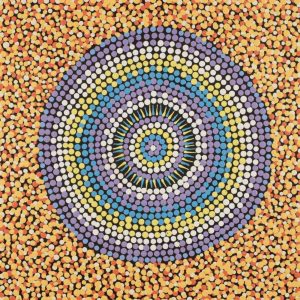 Wardapi Jukurrpa (Goanna Dreaming) - Yarripilangu by Melissa Napangardi Williams