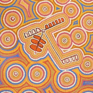Watiya-warnu Jukurrpa (Seed Dreaming) by Narelle Nangala Brown