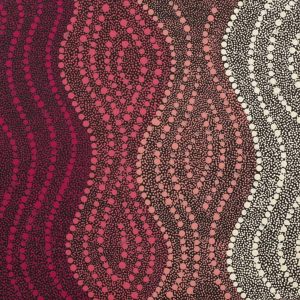 Ngapa Jukurrpa (Water Dreaming)  -  Puyurru by Leavannia Nampijinpa Watson