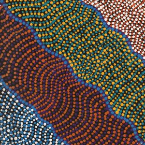 Ngapa Jukurrpa (Water Dreaming)  -  Puyurru by Trevina Nakamarra Gibson