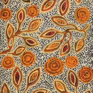 Ngapa Jukurrpa (Water Dreaming)  - Mikanji by Juliette Nampijinpa Brown
