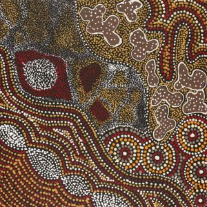 Wanakiji Jukurrpa (Bush Tomato Dreaming) by Selma Napanangka Tasman