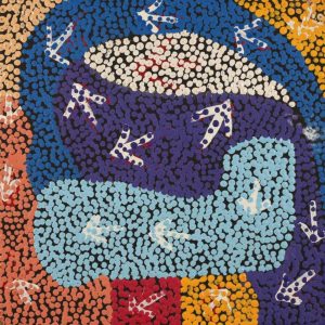 Yankirri Jukurrpa (Emu Dreaming) - Ngarlikirlangu by Margaret Nangala Gallagher