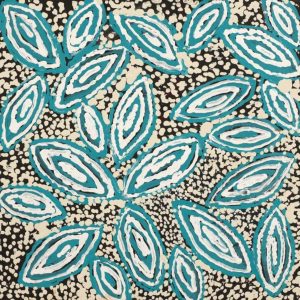 Ngapa Jukurrpa (Water Dreaming)  - Mikanji by Juliette Nampijinpa Brown