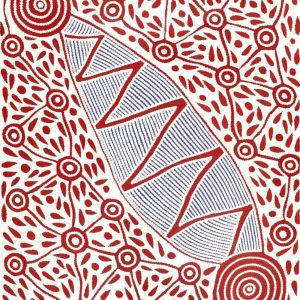 Pikilyi Jukurrpa (Vaughan Springs Dreaming) by Ursula Napangardi Hudson