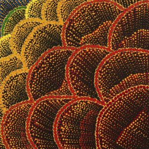 Ngapa Jukurrpa (Water Dreaming)  -  Puyurru by Shekina Nangala Sampson