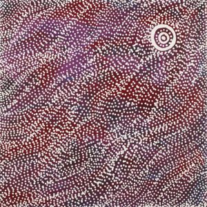 Yanjirlpirri or Napaljarri-Warnu Jukurrpa (Star or Seven Sisters Dreaming) by Justinna Napaljarri Sims