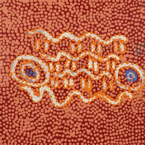 Ngapa Jukurrpa (Water Dreaming)  -  Puyurru by Clancy Jangala Watson