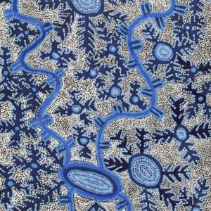 Watiya-warnu Jukurrpa (Seed Dreaming) by Tanya Nungarrayi Collins