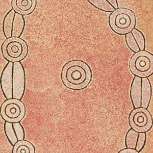 Warna Jukurrpa (Snake Dreaming) by Leston Japaljarri Spencer