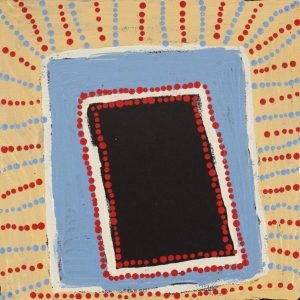 Ngapa Jukurrpa (Water Dreaming)  -  Puyurru by Tasha Nampijinpa Collins
