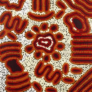 Mina Mina Jukurrpa (Mina Mina Dreaming) by Antoinette Napanangka Brown