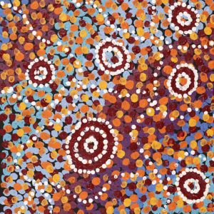 Wardapi Jukurrpa (Goanna Dreaming) - Yarripilangu by Ruth Nungarrayi Spencer