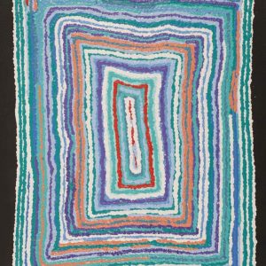Wirnpa Jukurrpa (Lightning Dreaming) by Sabrina Nungarrayi Gibson