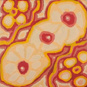 Yarungkanyi Jukurrpa (Mt Doreen Dreaming) by Emily Nampijinpa Hudson