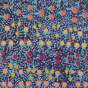 Wanakiji Jukurrpa (Bush Tomato Dreaming) by Charlene Napanangka Marshall