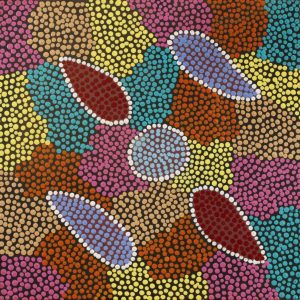 Karnta Jukurrpa (Womens Dreaming) by Kathleen Nangala McCormack